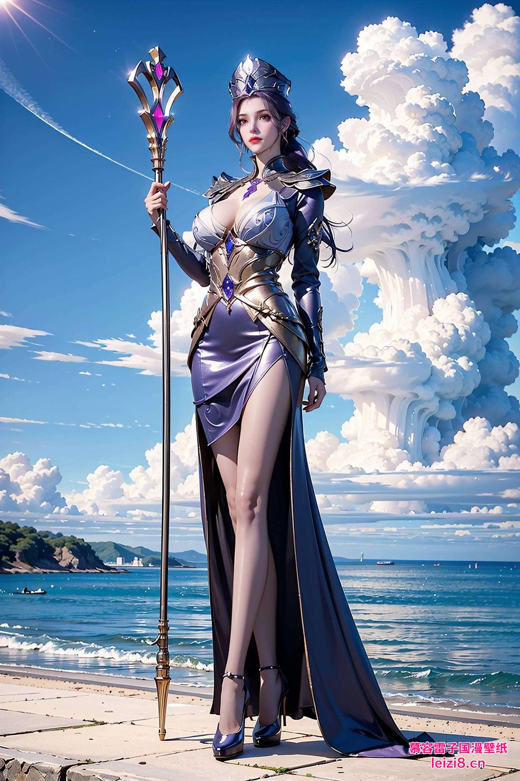 细节精致画面中的比比东形象多变