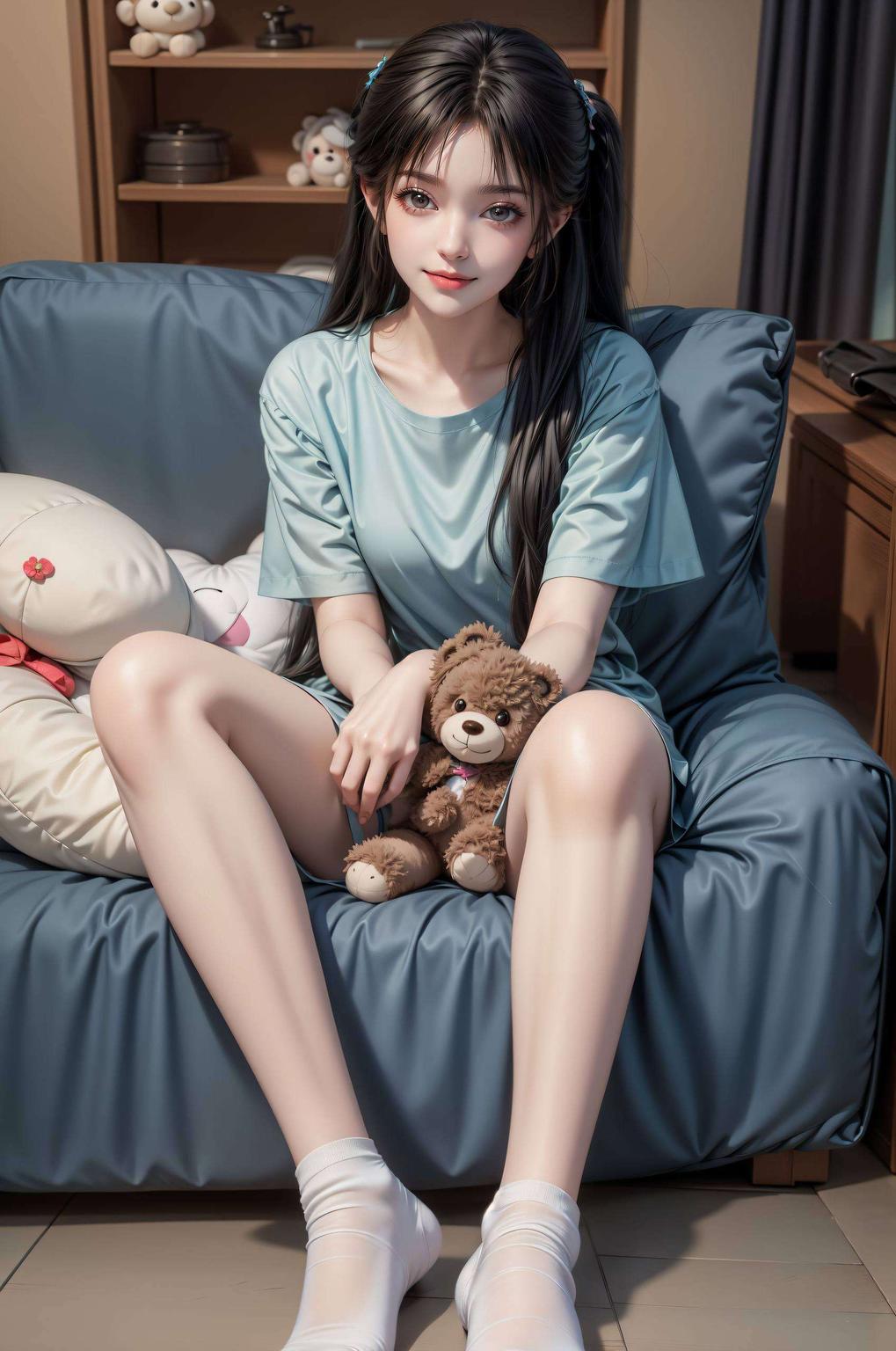 碧瑶美眸含笑华为P40碧瑶壁纸