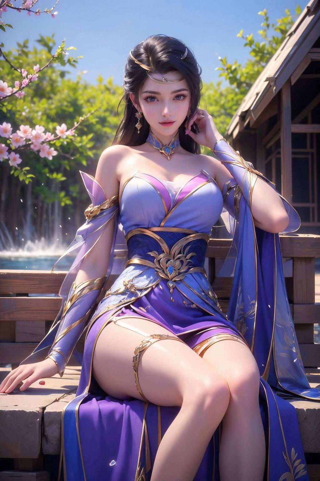 横屏4K超清这期特别福利来啦！给大家分享一组《仙武传》中的楚灵玉电脑壁纸