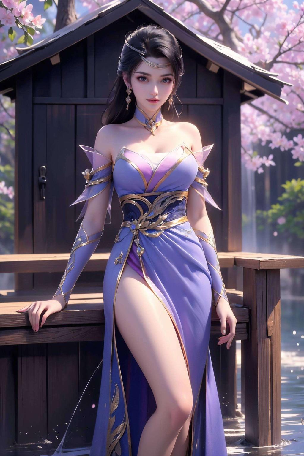 让你的iPad瞬间变身修仙秘境这款仙武传楚灵玉4k超清壁纸