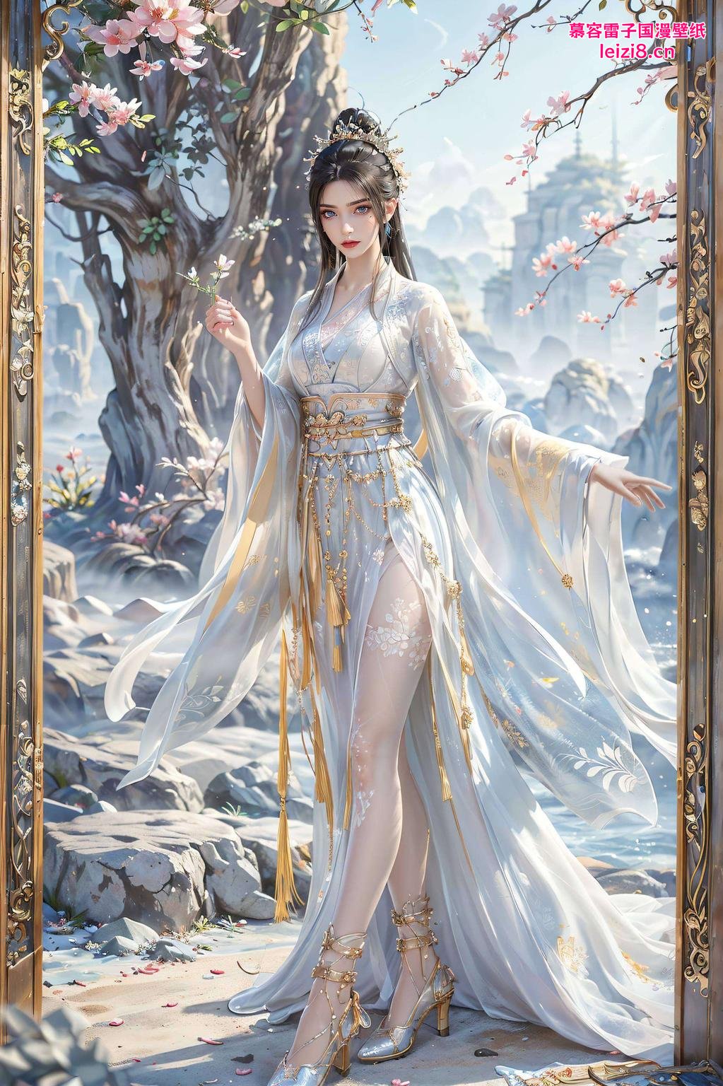 今天给大家带来一款超美的古风护眼壁纸——方清雪神壁纸！淡雅的色彩让你的手机瞬间变身古风画卷！