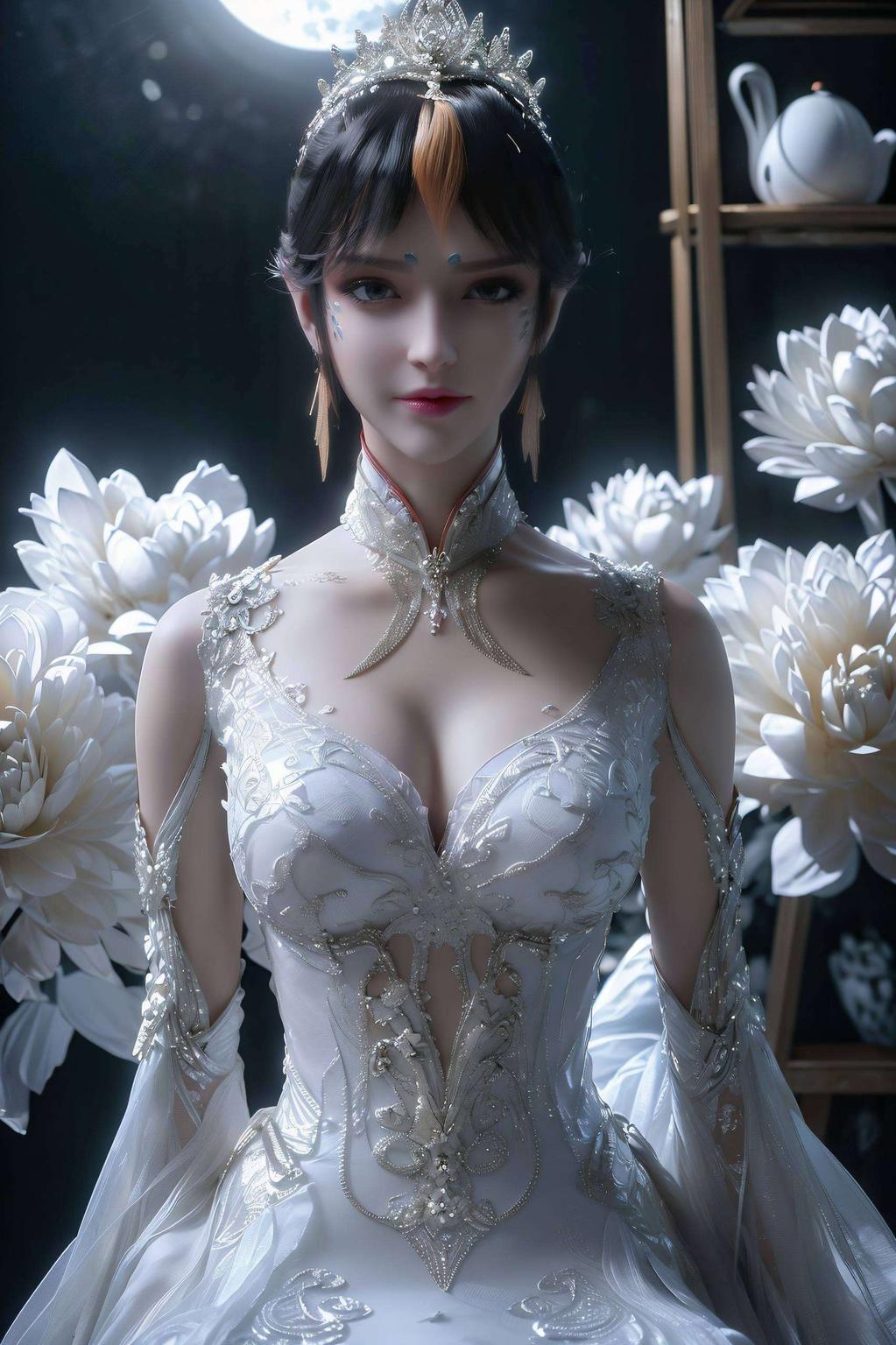 简直是视觉盛宴！看这国漫凤清儿粉色梦幻