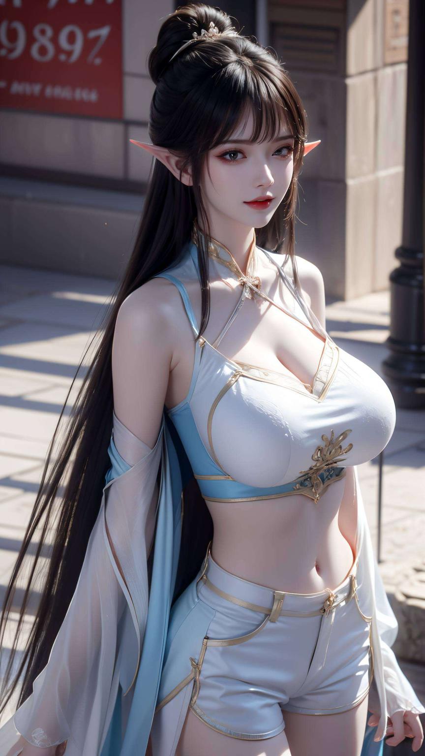 桌面瞬间变身仙境神图凤清儿4k超清壁纸