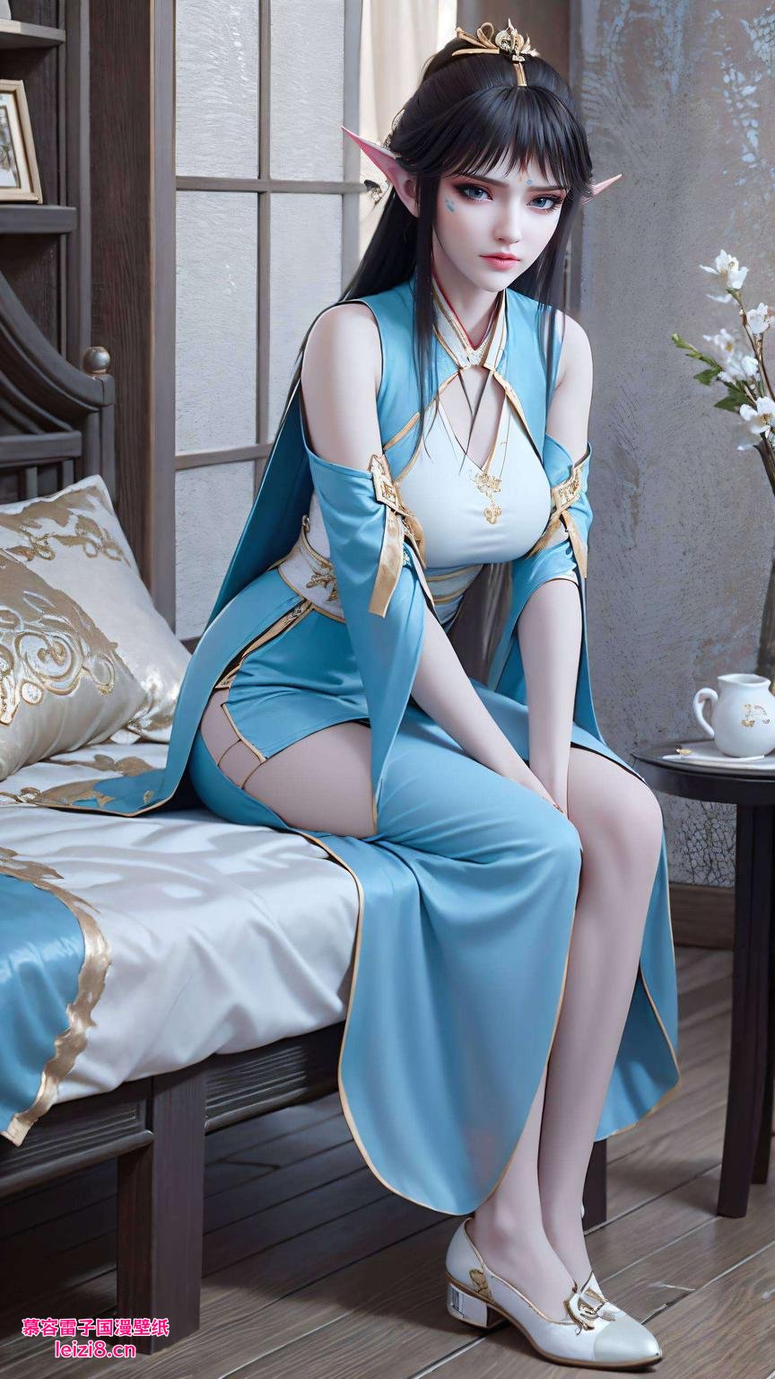 凤清儿泳装照碧波荡漾中的清新甜美