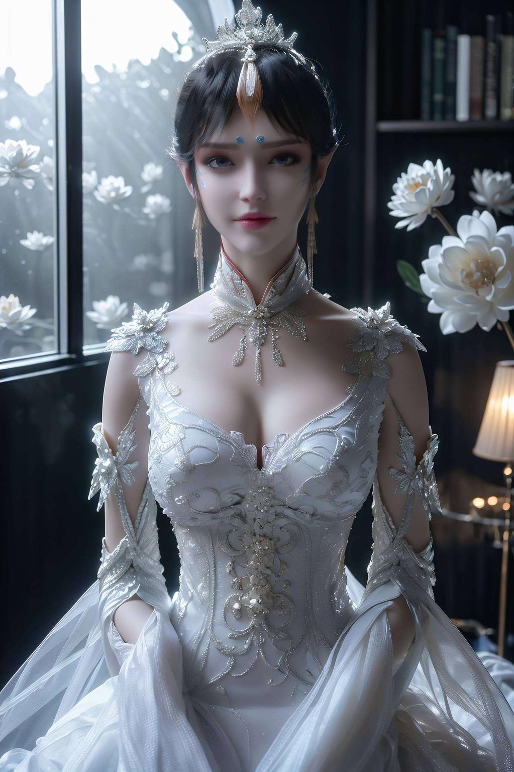 美得让人心动主角是咱们国漫女神凤清儿！清新脱俗