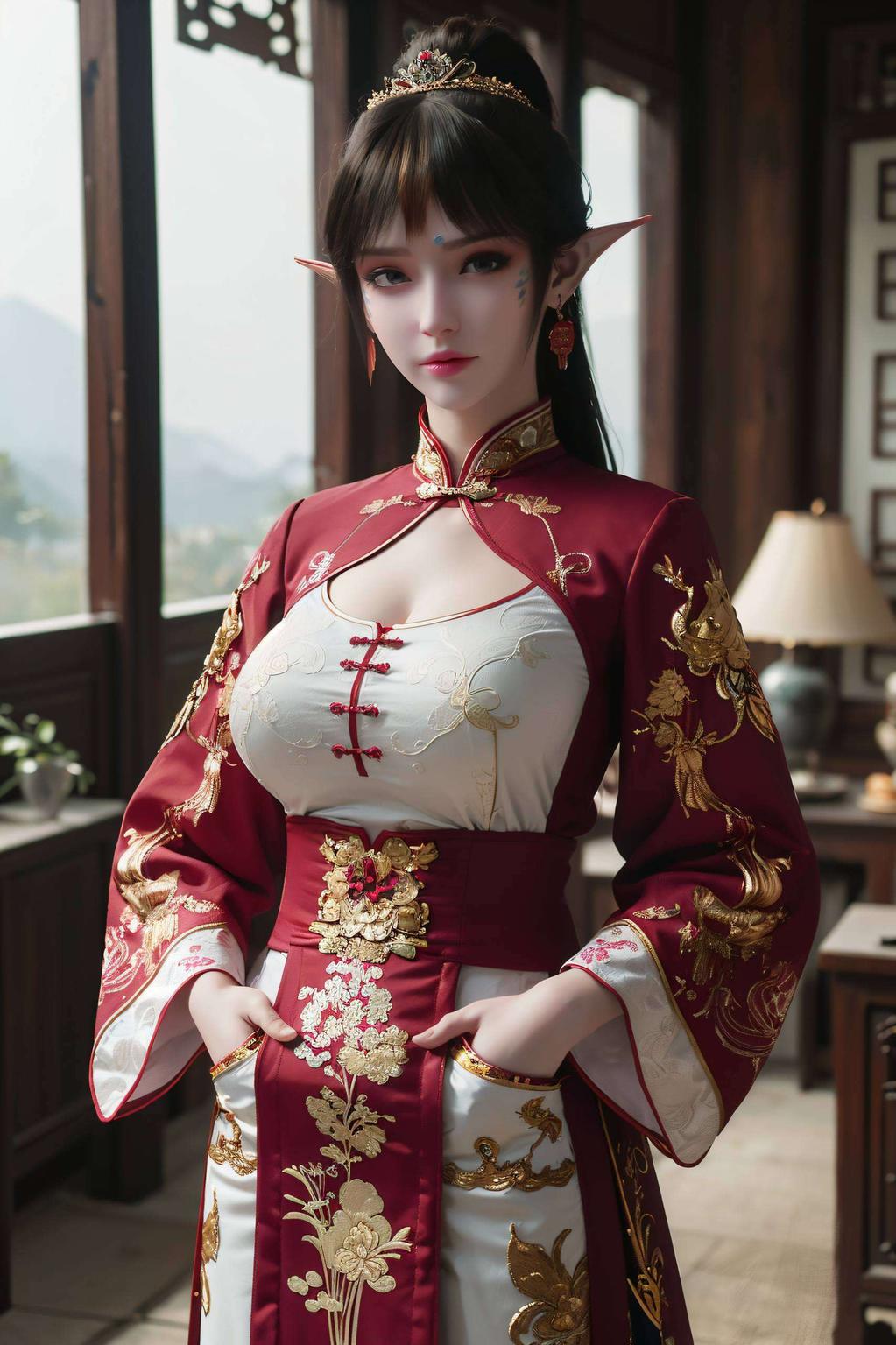 今天给大家带来一款超美的4K壁纸——凤清儿！画面唯美细腻清儿翩翩起舞