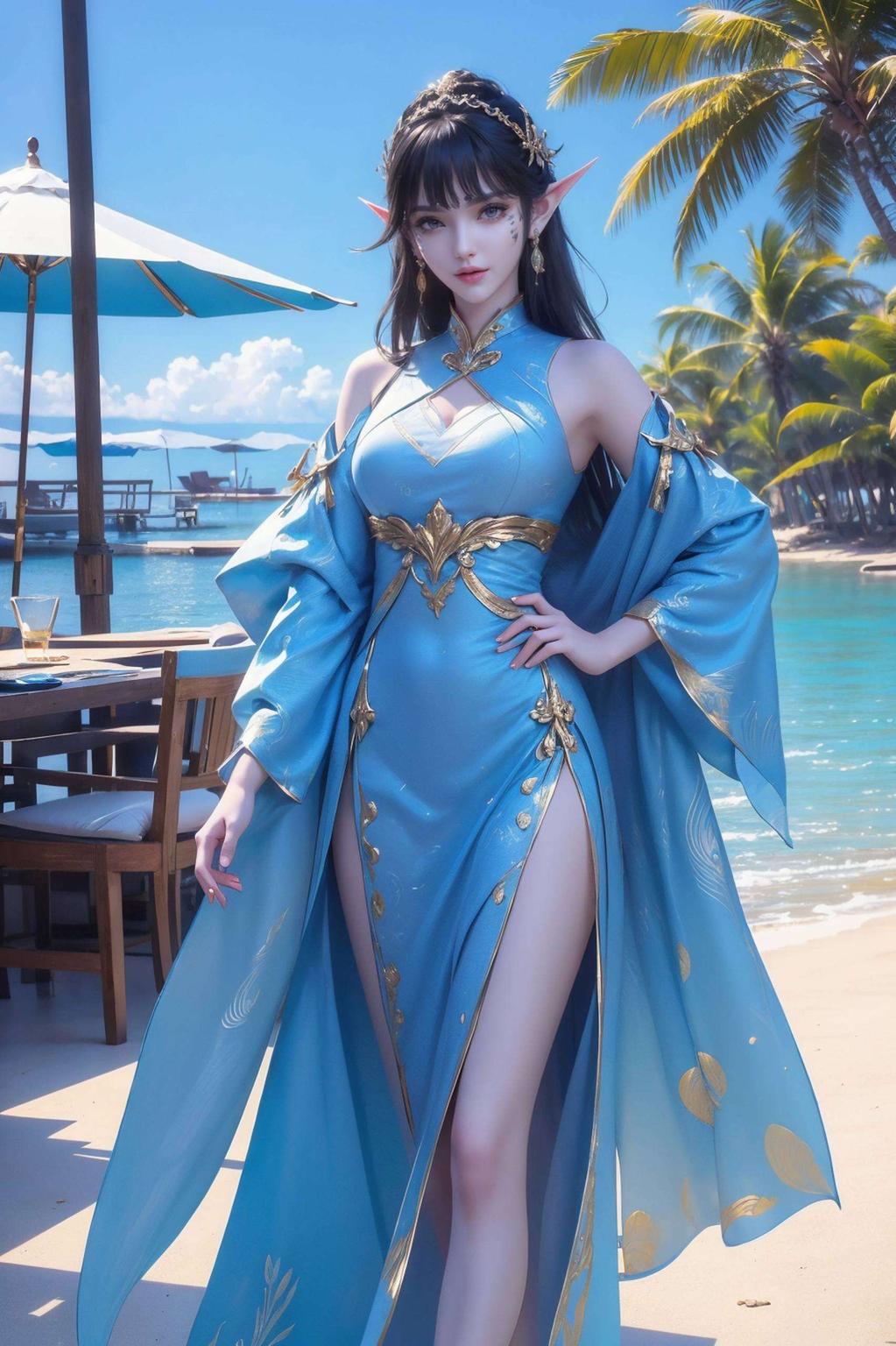 尽显东方韵味凤清儿古风壁纸