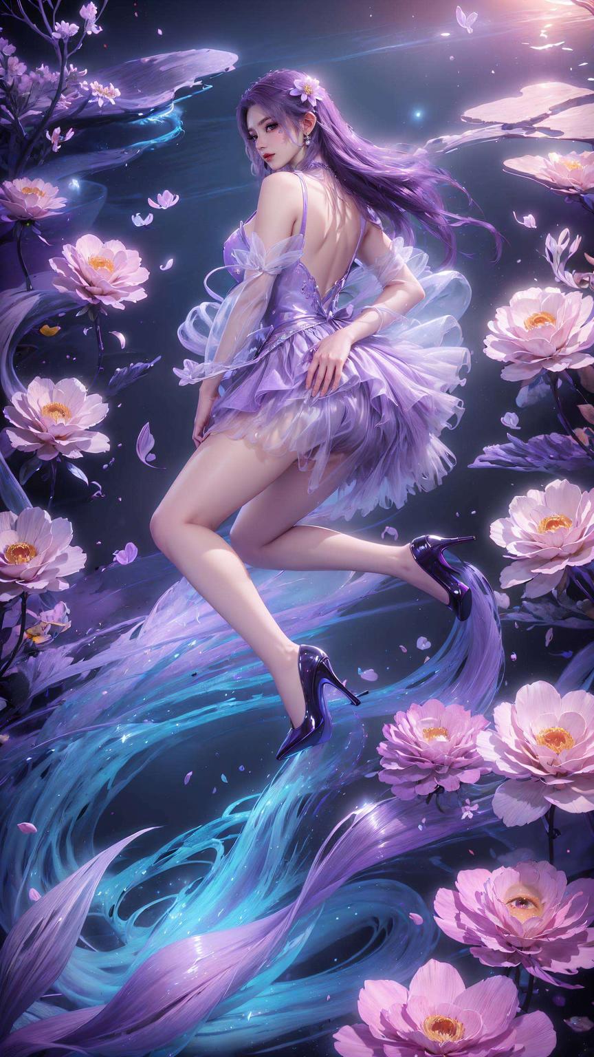 灵动的火灵儿跃然屏上这款超清壁纸绝对不能错过！高清画质