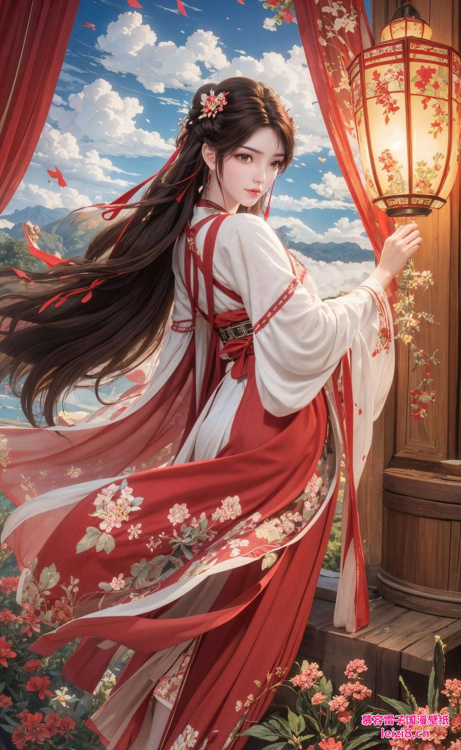 火灵儿舞动飘带手机瞬间变身仙境画卷！