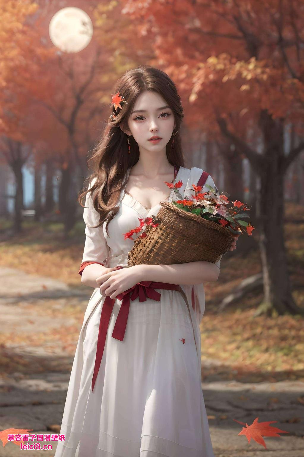 夏日炎炎火灵儿清凉壁纸