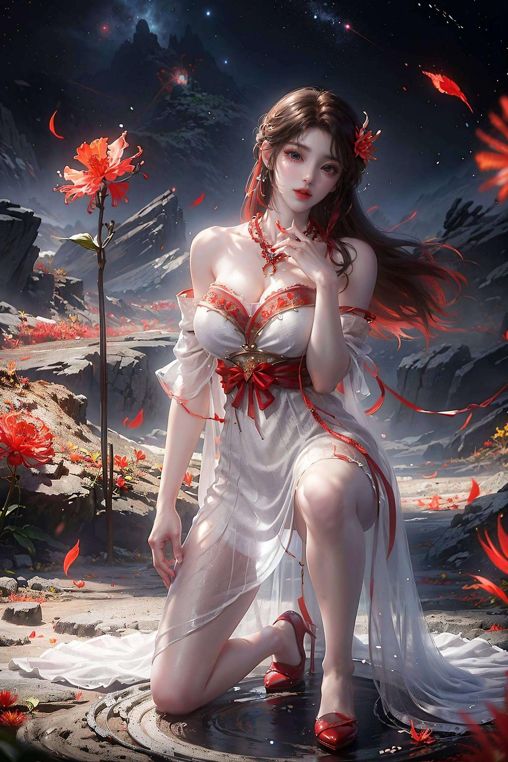 火灵儿动漫高清壁纸全身细节满分！这幅壁纸