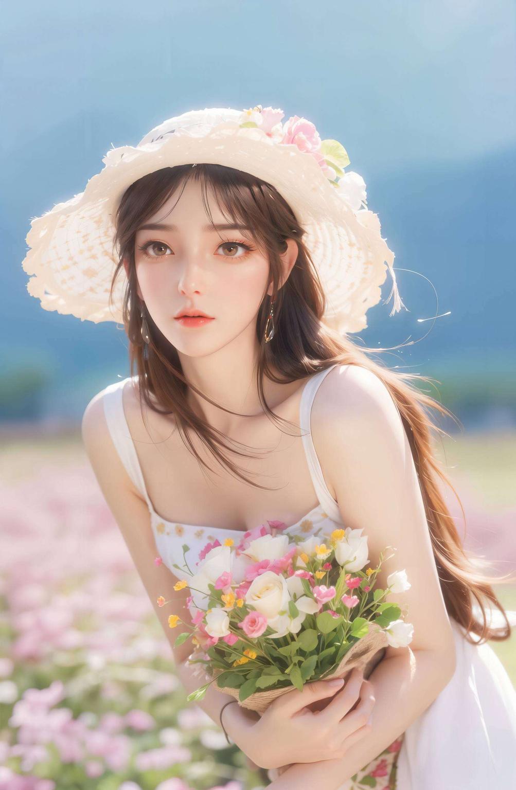 美轮美奂火灵儿翩翩起舞