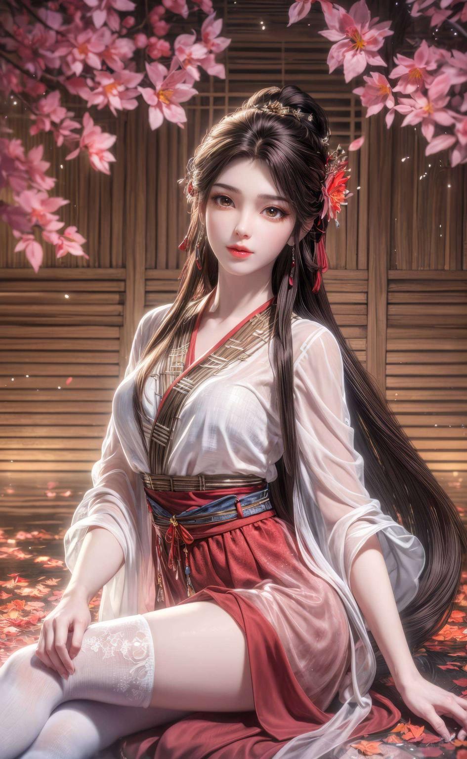 国漫女神火灵儿AI打造高清细腻