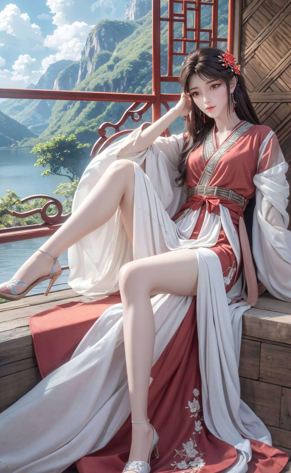 火灵儿倩影翩翩美得让人心醉神迷