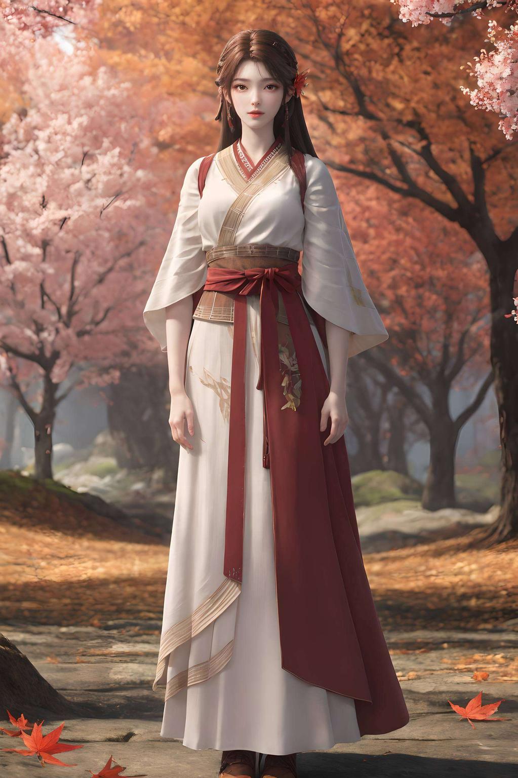 高清细腻火灵儿动画动态壁纸