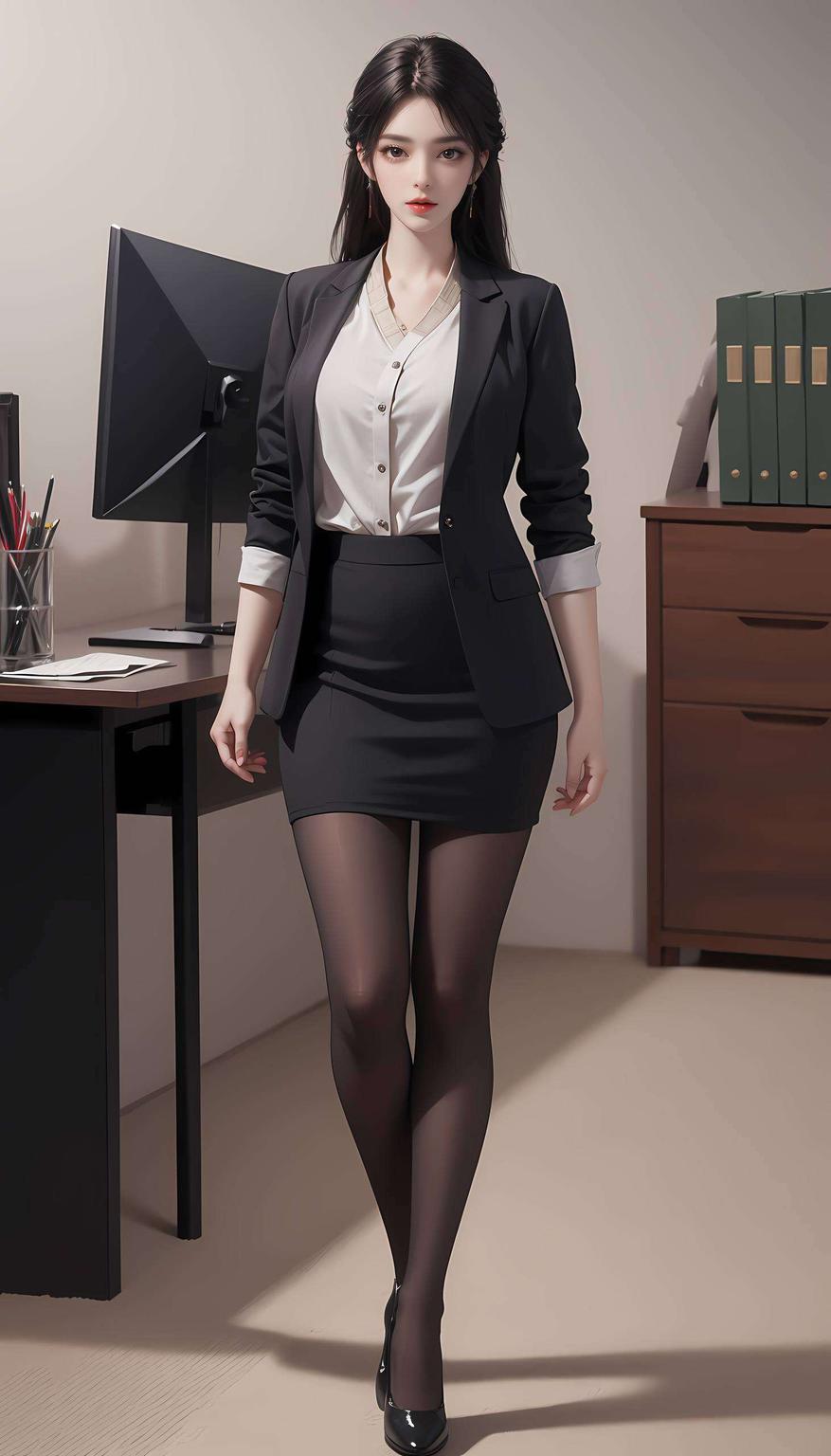 简直甜到齁！清新的画风这对CP壁纸