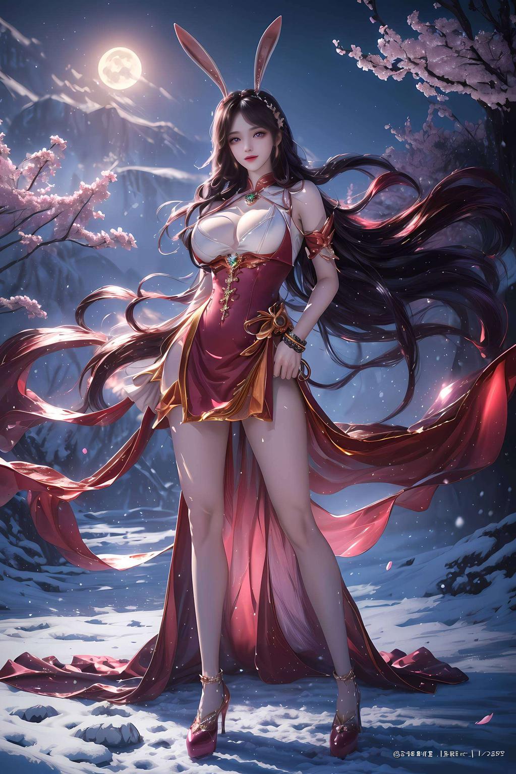 潮图壁纸搭配炫彩二次元元素