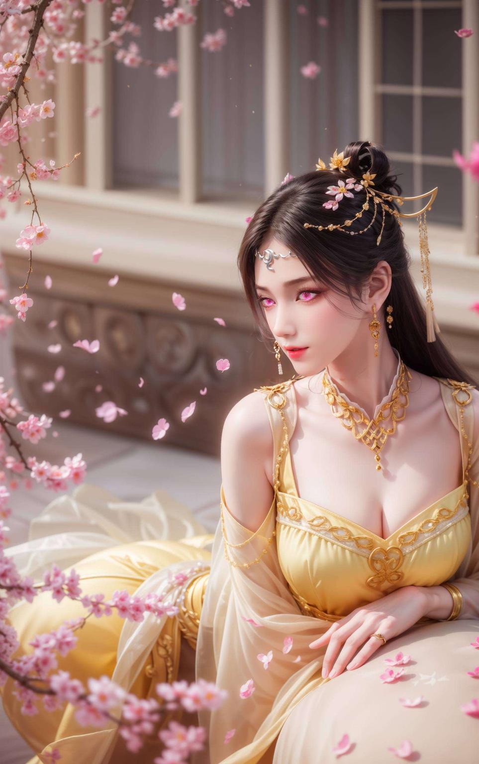 瞬间提升桌面颜值金瓶儿身材壁纸