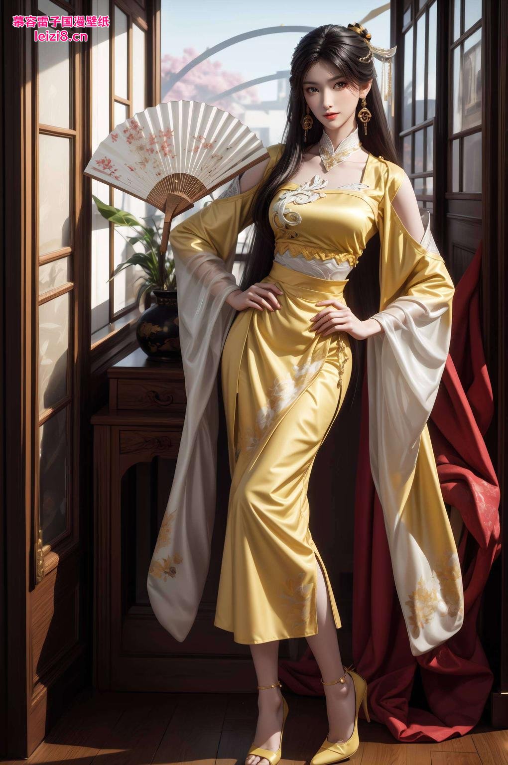 高清画质大家好！今天给大家带来一款超精美的金瓶儿动态锁屏壁纸