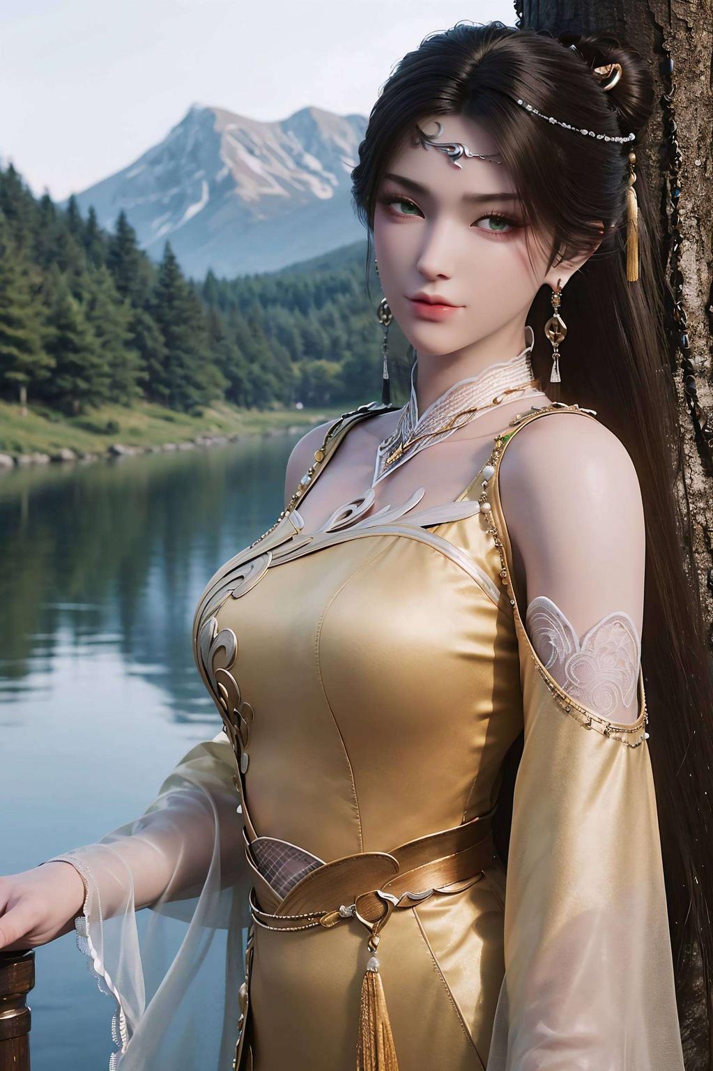 尽显国漫之美！金瓶儿正脸壁纸