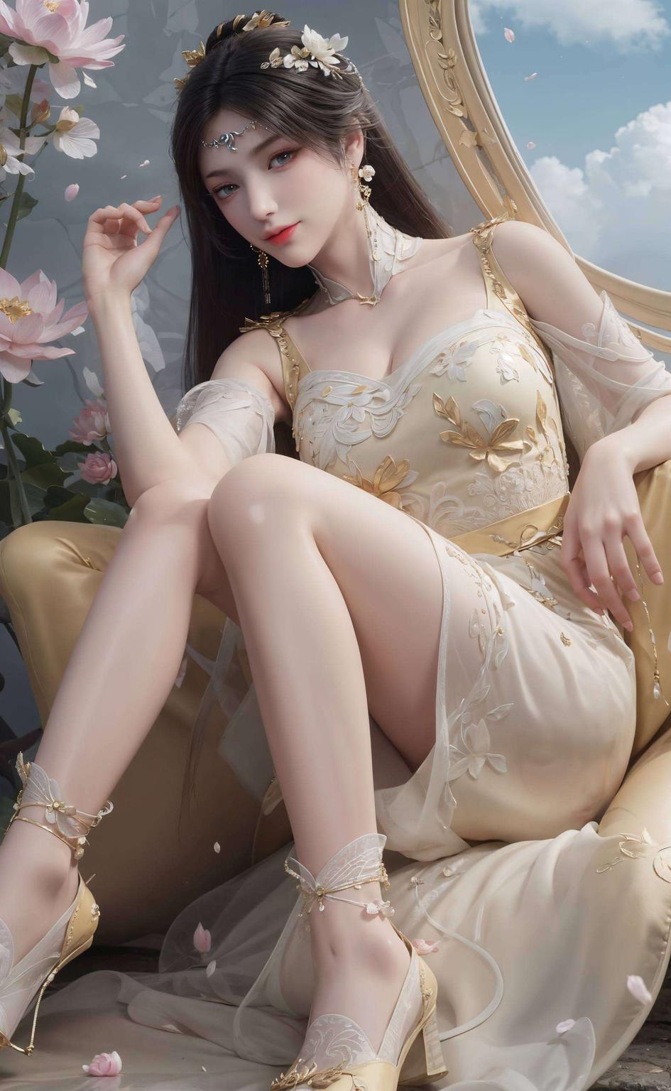 护眼新选择！高清细腻金瓶儿大头壁纸