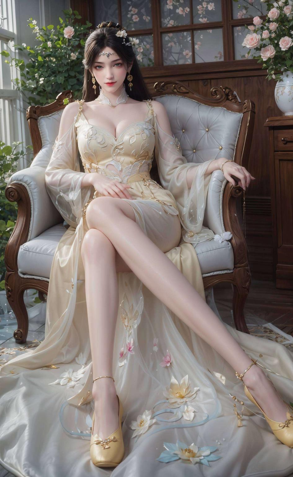 宽屏展现独特魅力金瓶儿人物壁纸