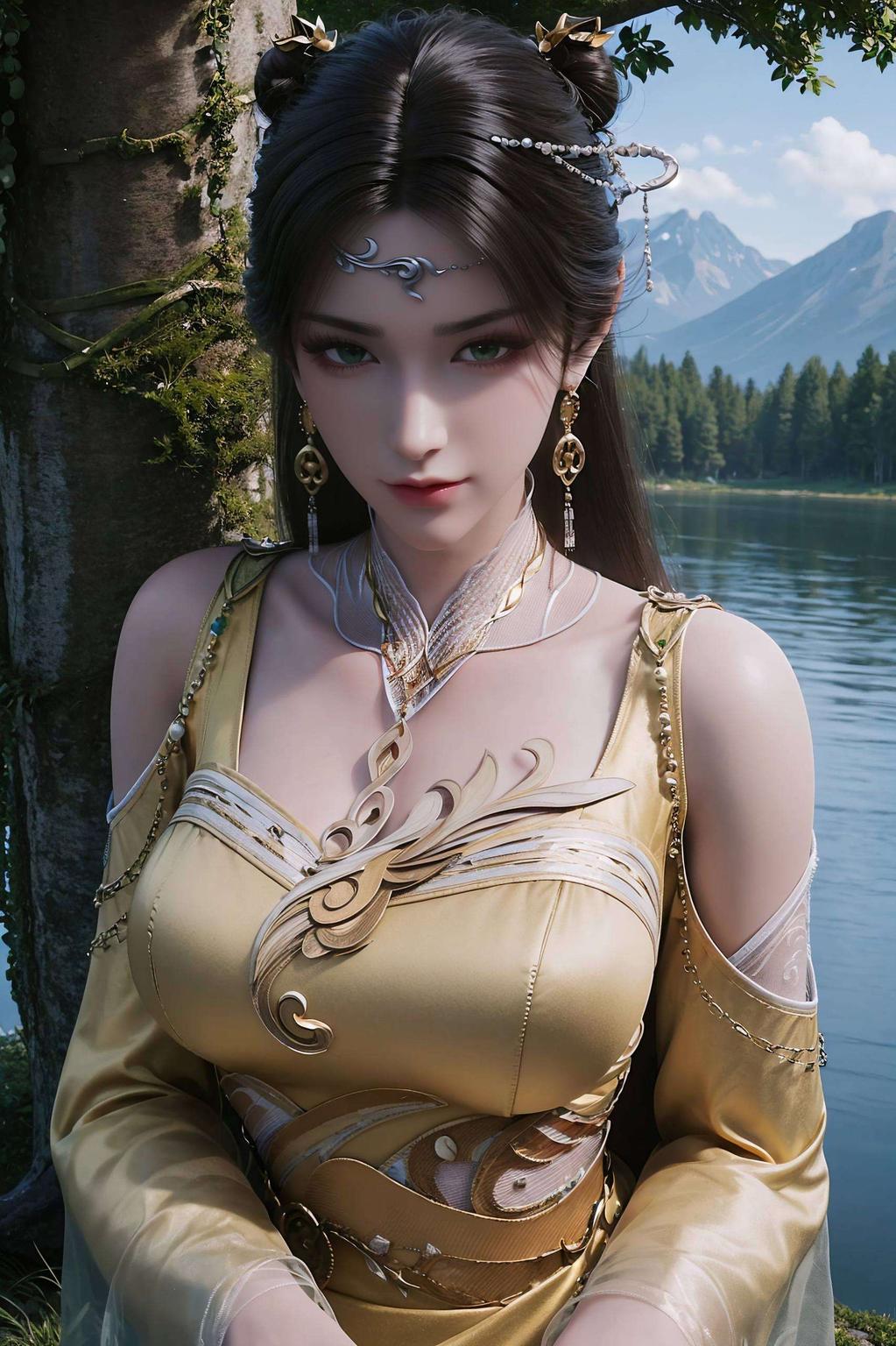 今天给大家带来一款超美的女生壁纸——金瓶儿新形象动漫人物壁纸！高清细腻色彩饱满