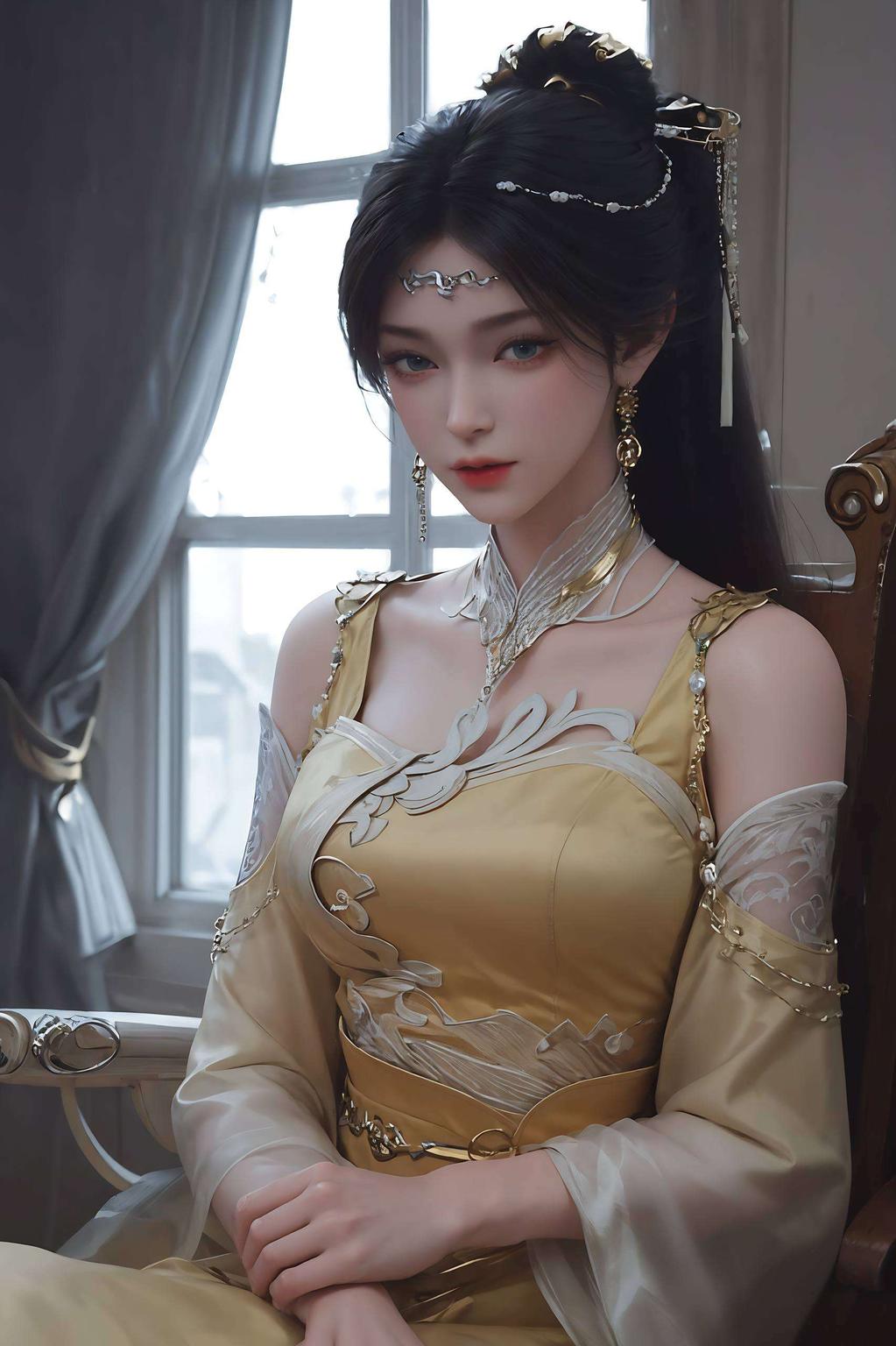 完美还原二次元魅力金瓶儿动漫高清壁纸