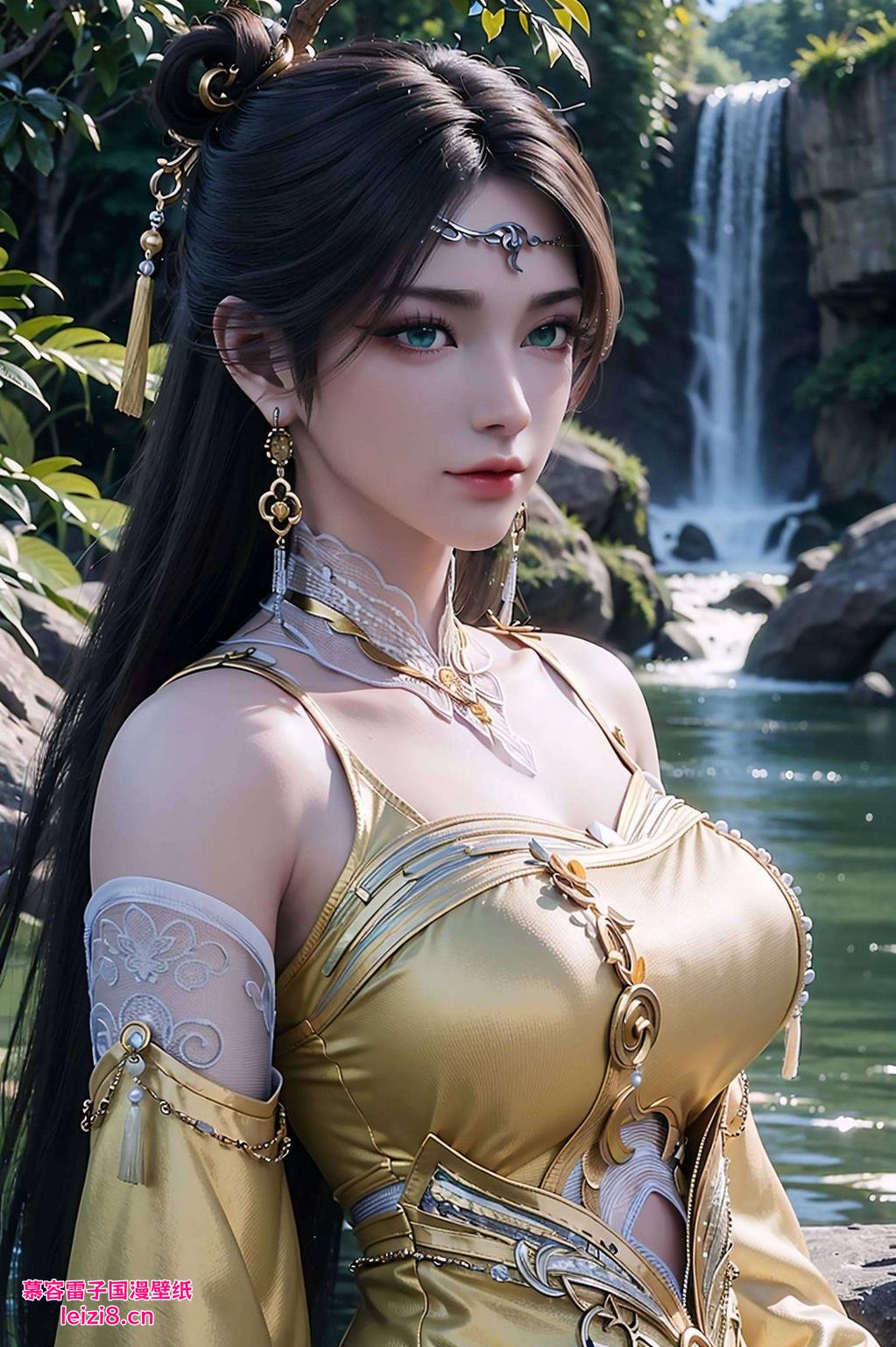 金瓶儿正脸壁纸彰显独特魅力