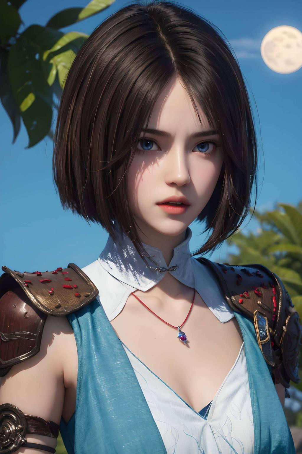 如同冬季飘落的雪花这款姬如雪与李星云的黑白伤感游戏壁纸