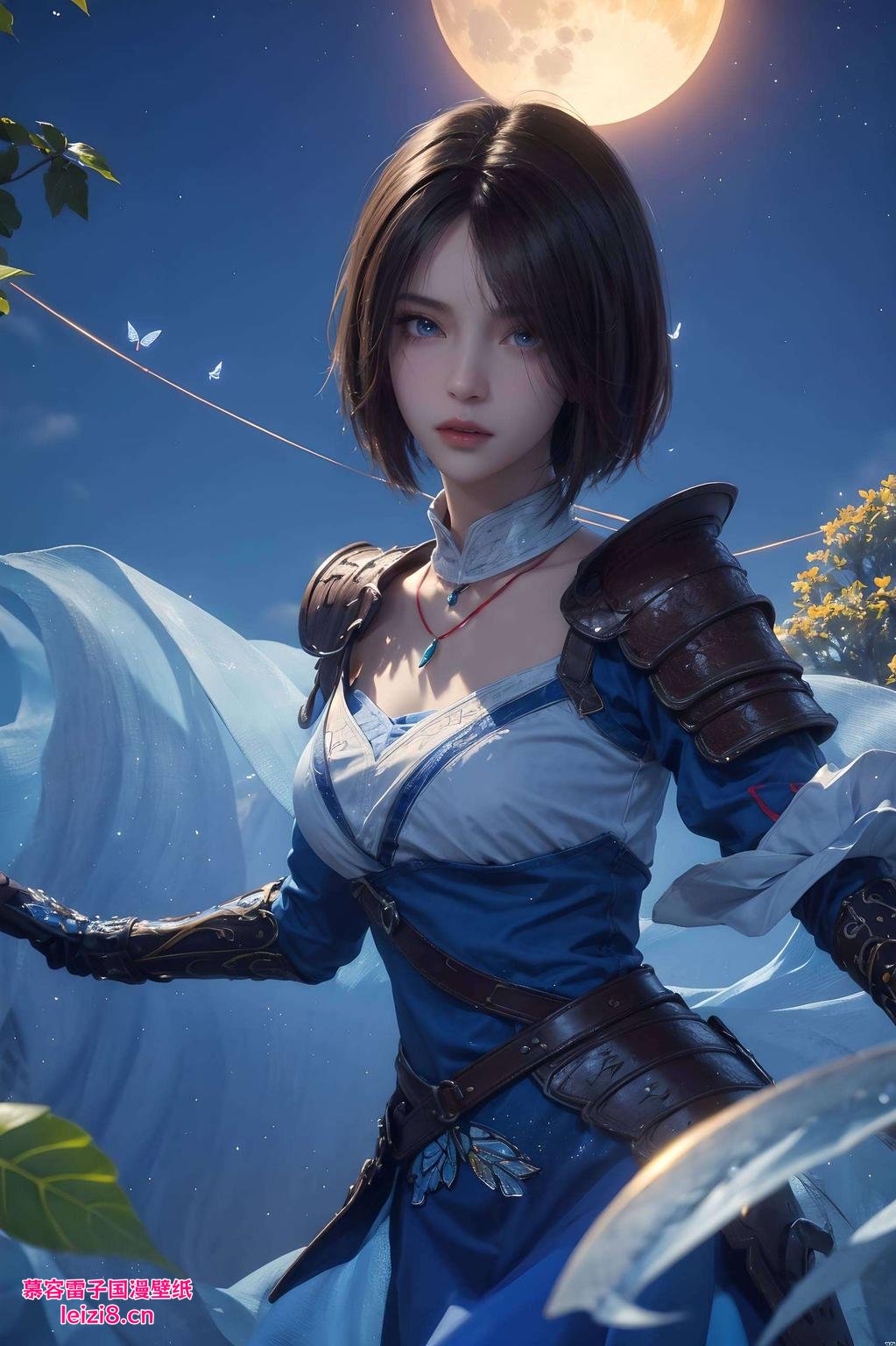 雪中独舞4k高清壁纸