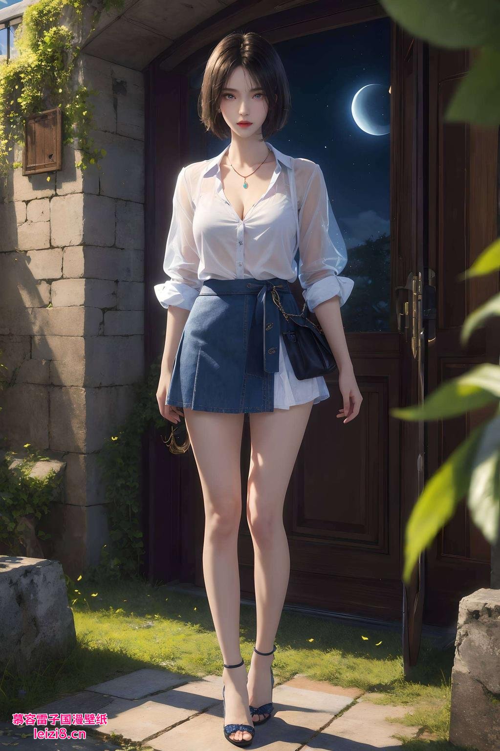 简约而不失细节这款姬如雪的4K高清壁纸