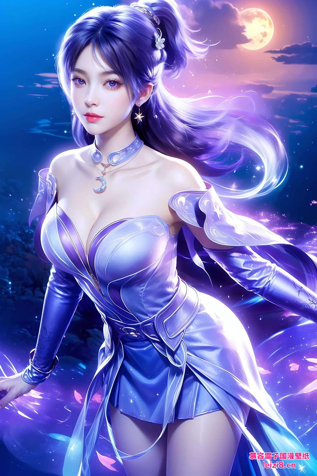 姬紫月美图壁纸高清锁屏