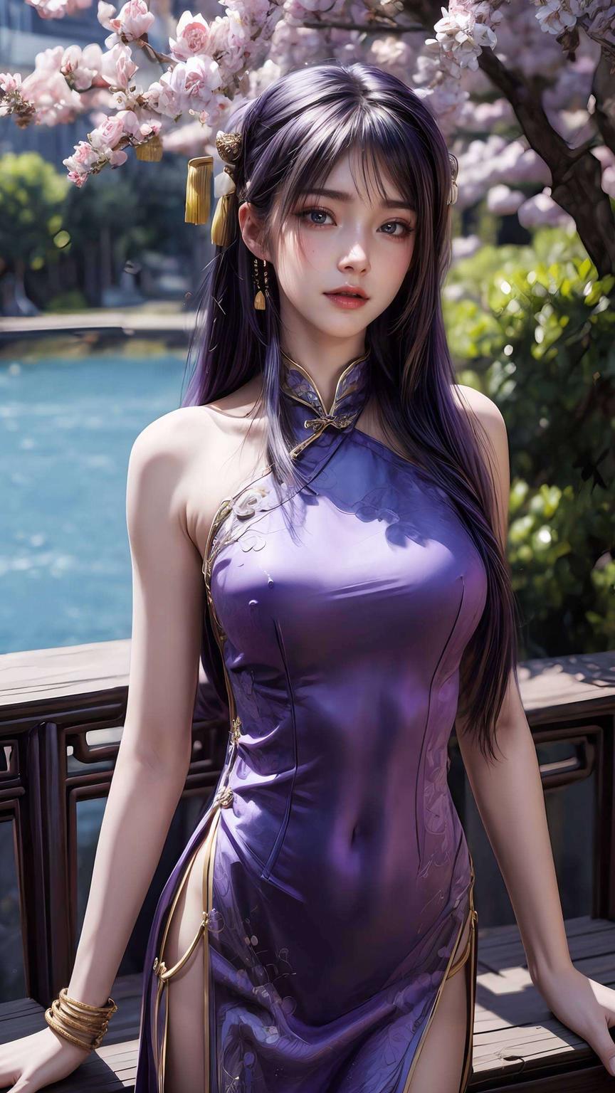 今天给大家带来一款超美的伤感二次元ipad壁纸淡雅的色调