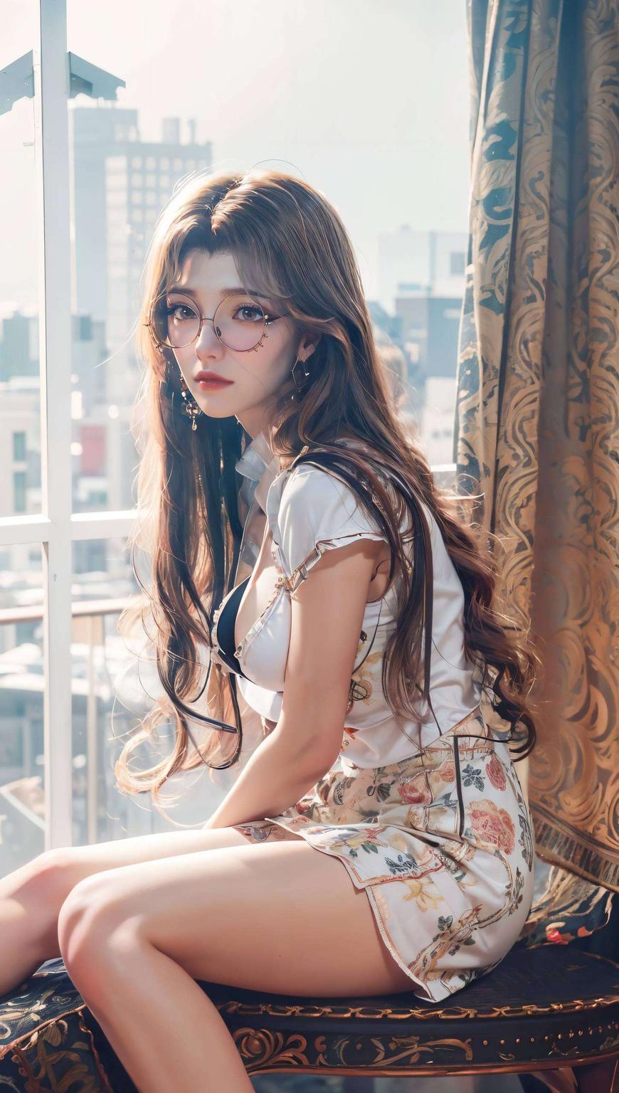 来看看这款超萌的电脑壁纸！橘子姐的婚礼照片细腻的描绘