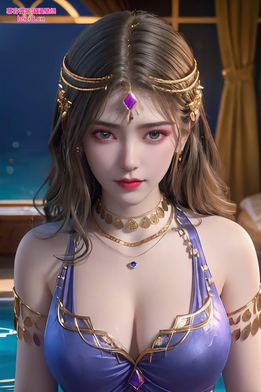 美得让人心动各位！今天给大家带来一款超美的紫川卡丹公主全身壁纸