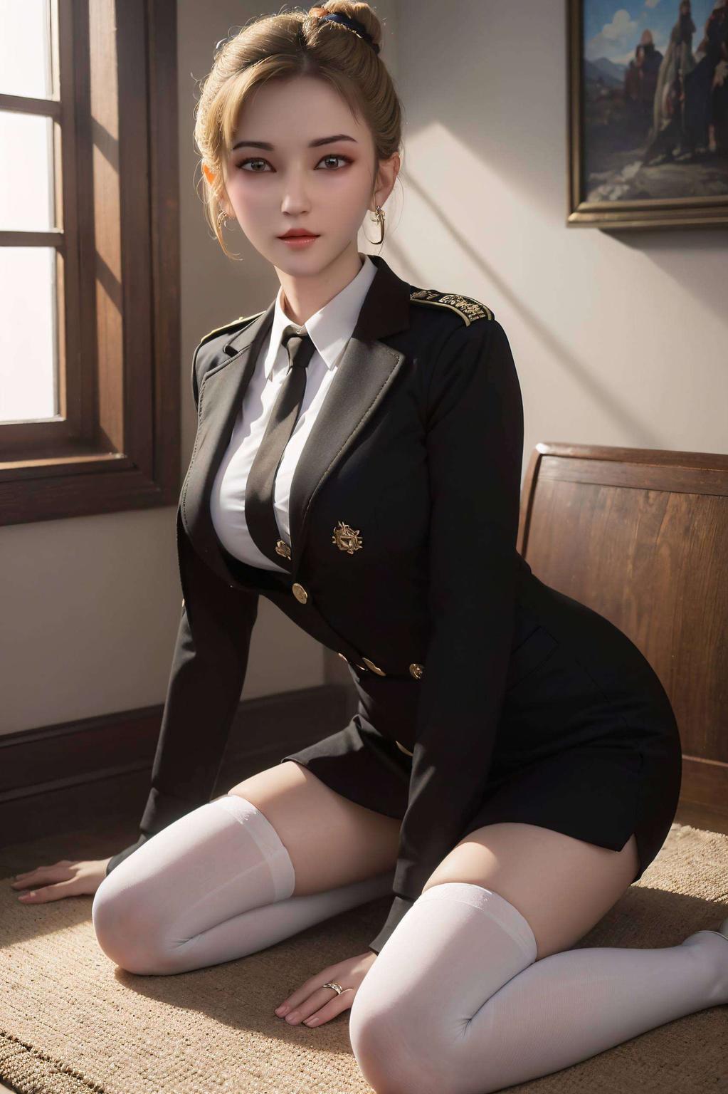 今天给大家带来一款超高清的极简桌面壁纸！这款壁纸以雄兵连中的怜风角色为主题让工作学习都充满动力！