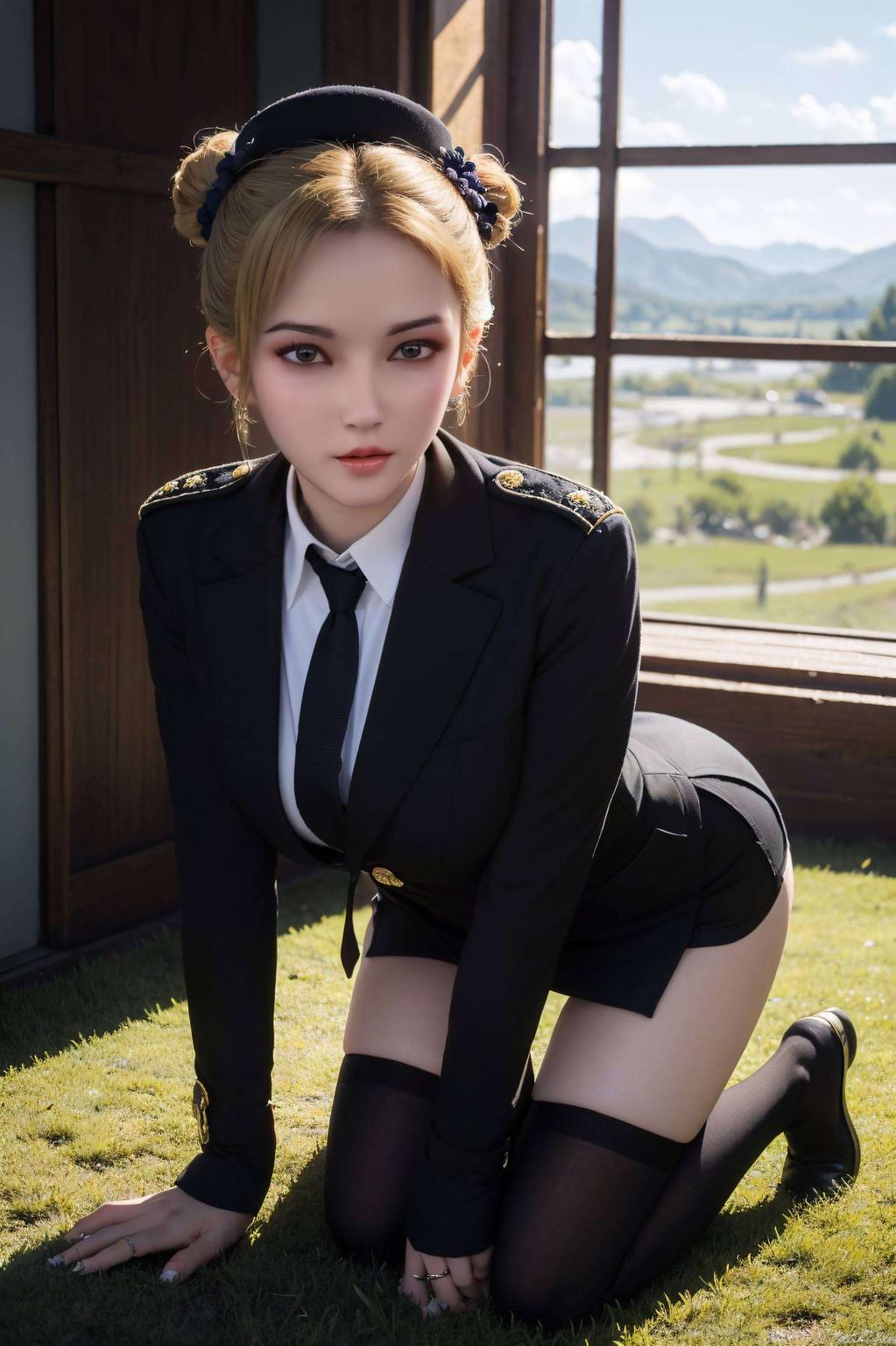 画面中的怜风英姿飒爽背景战斗氛围十足