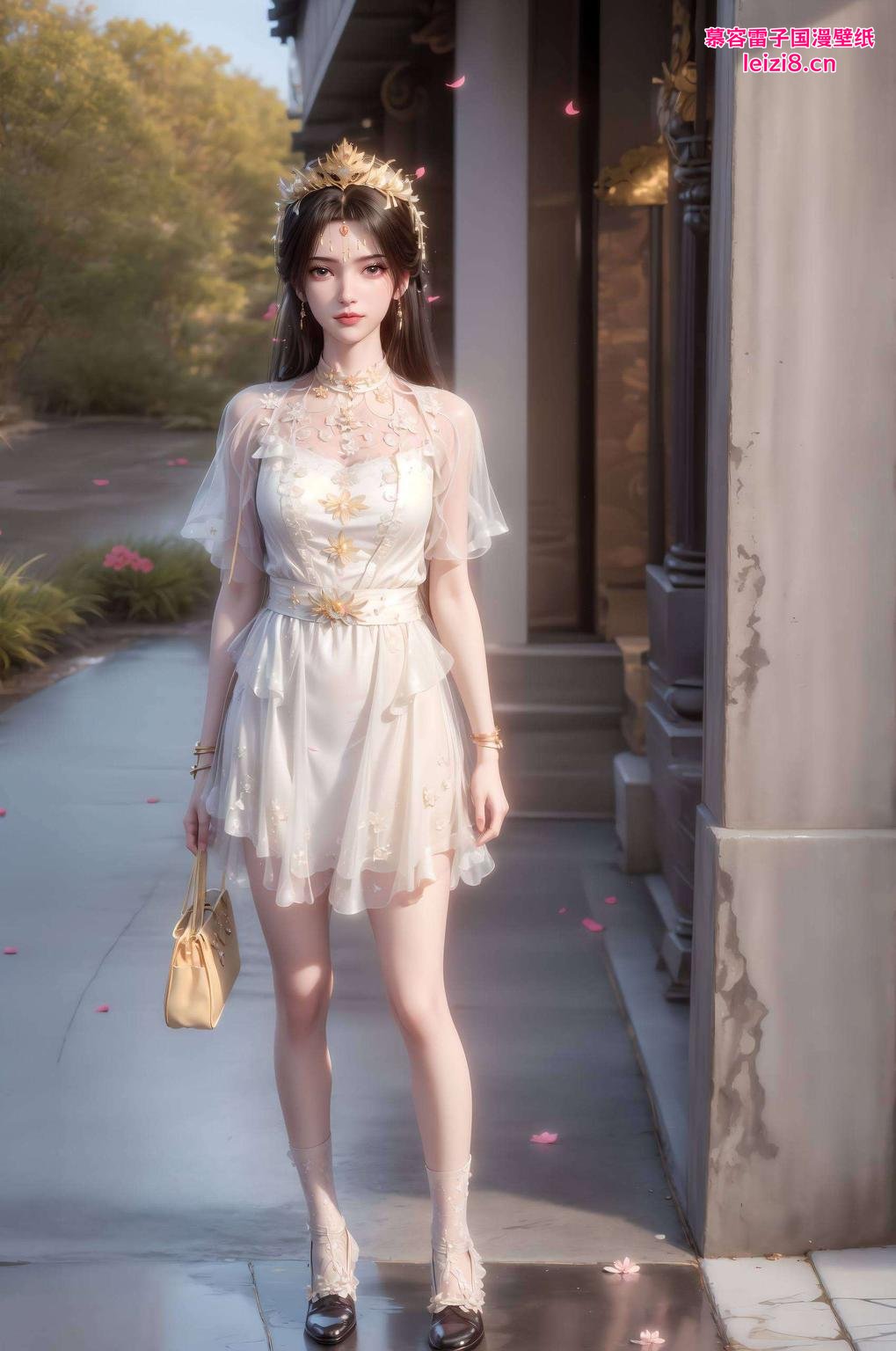 让你的手机瞬间变身视觉盛宴！”满满的ins风！看看这款李慕婉的动态高清壁纸