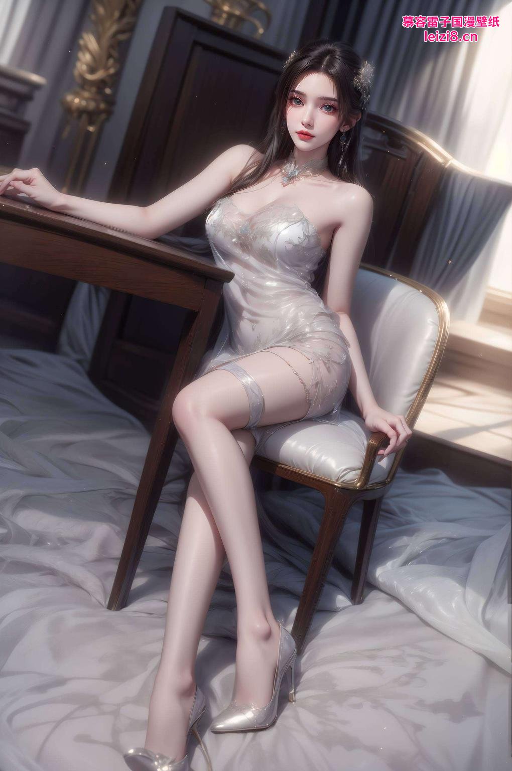 这护眼壁纸简直美爆了！看这款李慕婉护士主题的艺术壁纸既护眼又养心