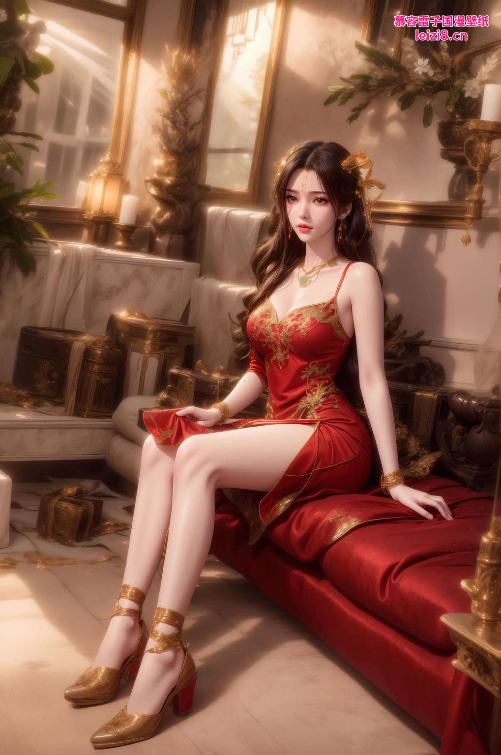 古典与现代交融李慕婉动漫角色美得让人心动