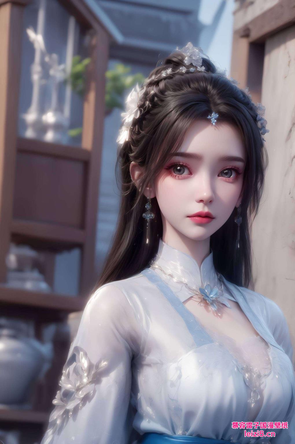 她婉约优雅细节丰富