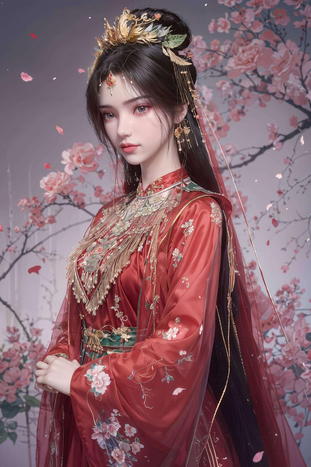 美得让人心动细腻描绘了古典美女李慕婉的婉约风姿