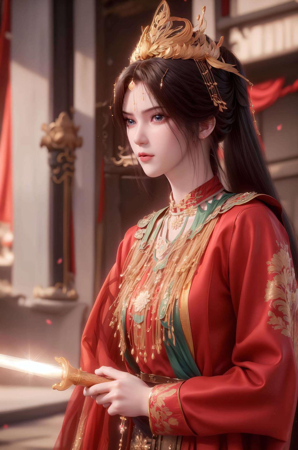 二次元风情——李慕婉动态壁纸点亮你的视界！绿意盎然