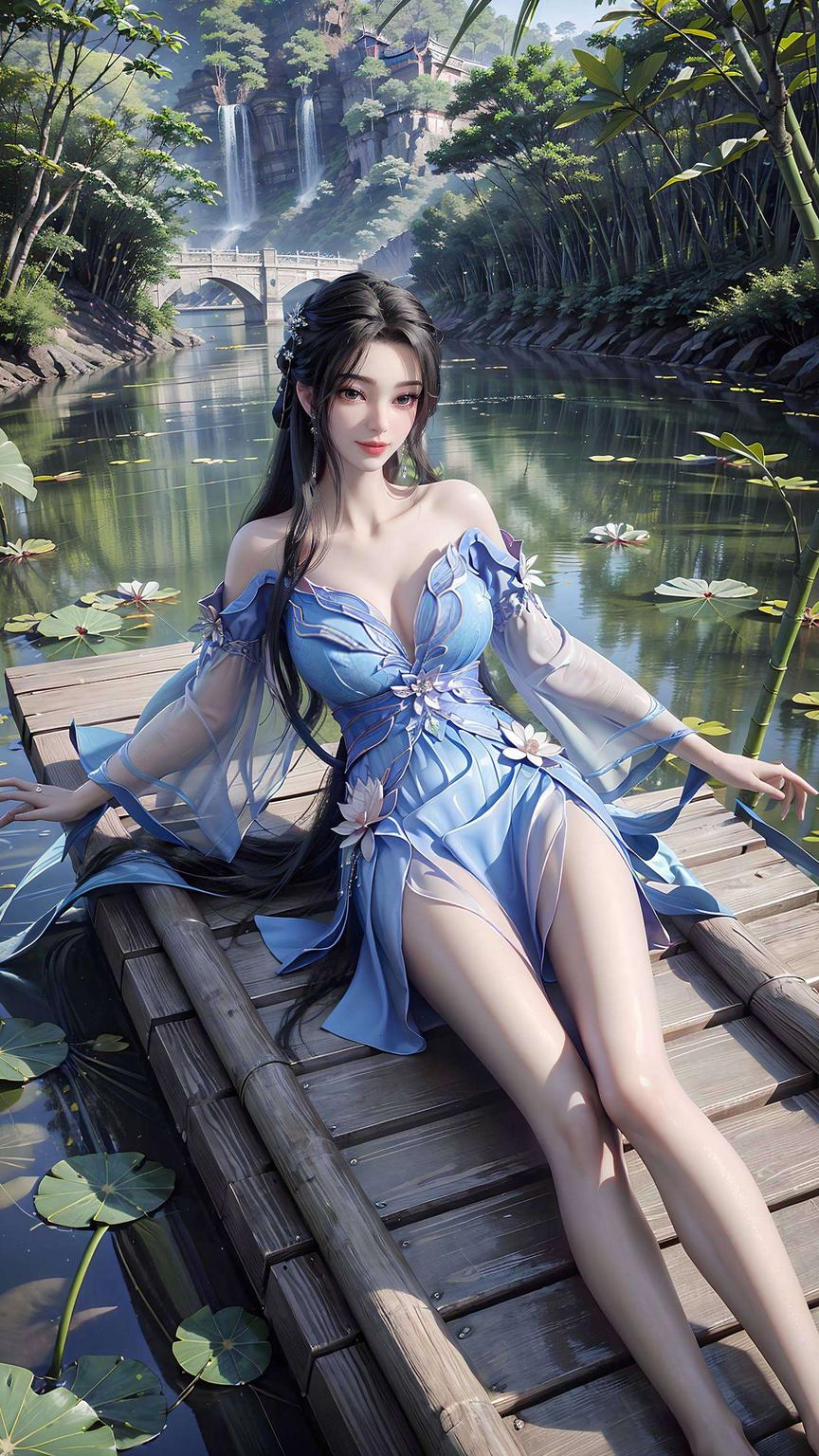 细节满分各位！今天给大家带来一款古风满满的炫彩壁纸——李慕婉回眸高清壁纸！看这细腻的笔触