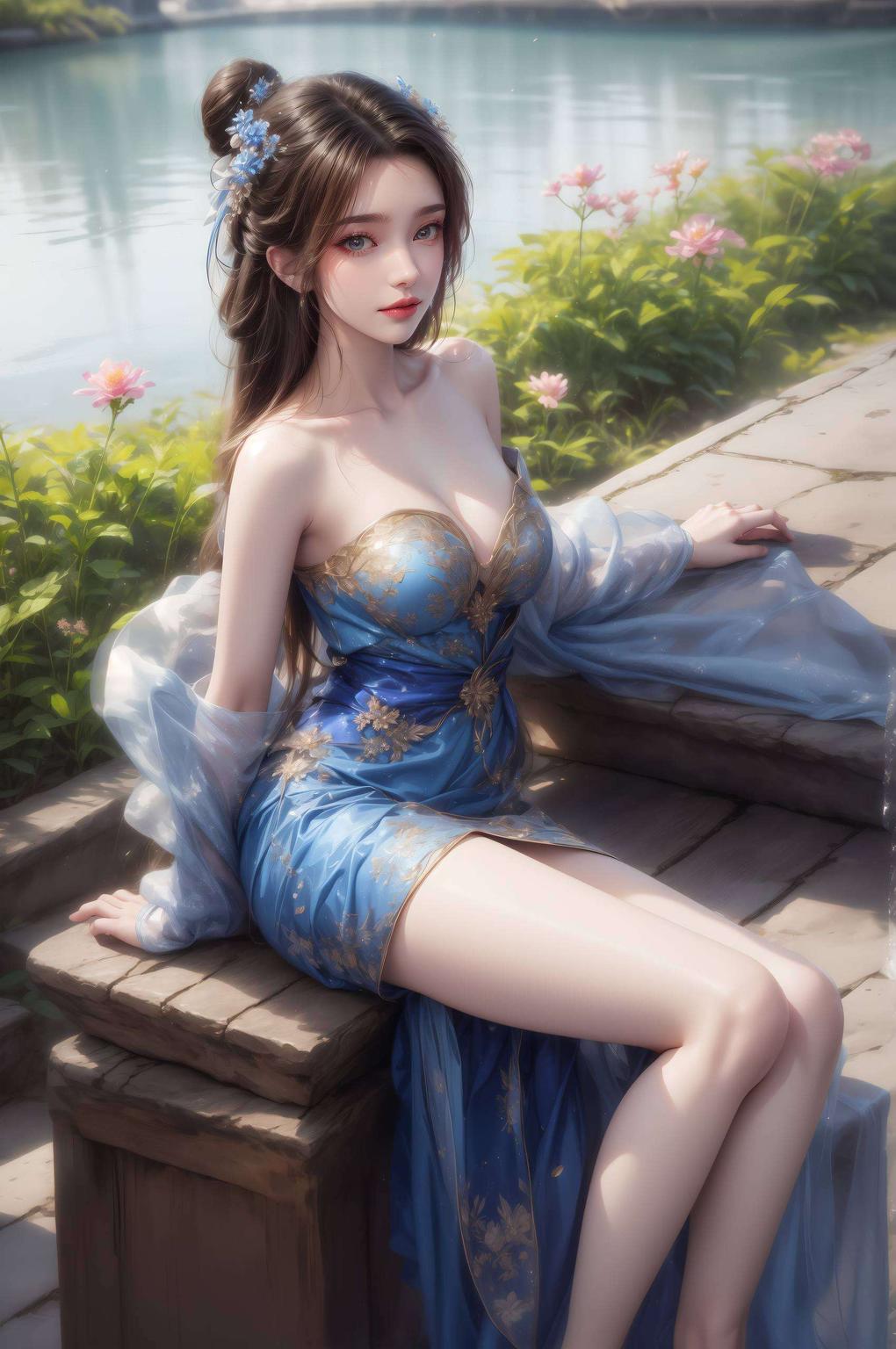 高清全屏展现李慕婉的唯美风采细腻纹理如梦如幻