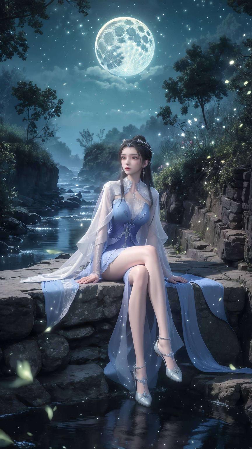 眼波流转仿佛要从屏幕中跳出来