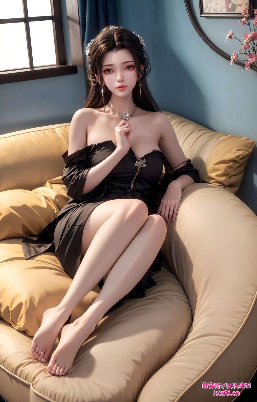 李慕婉正面风采动漫壁纸新选择