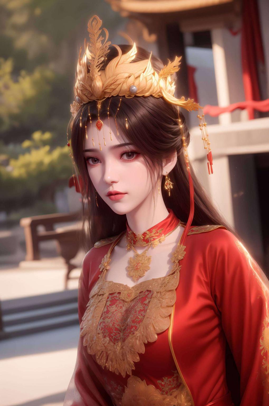 这款超还原的《仙逆》李慕婉婚装壁纸让人瞬间陷入浪漫的修仙世界！