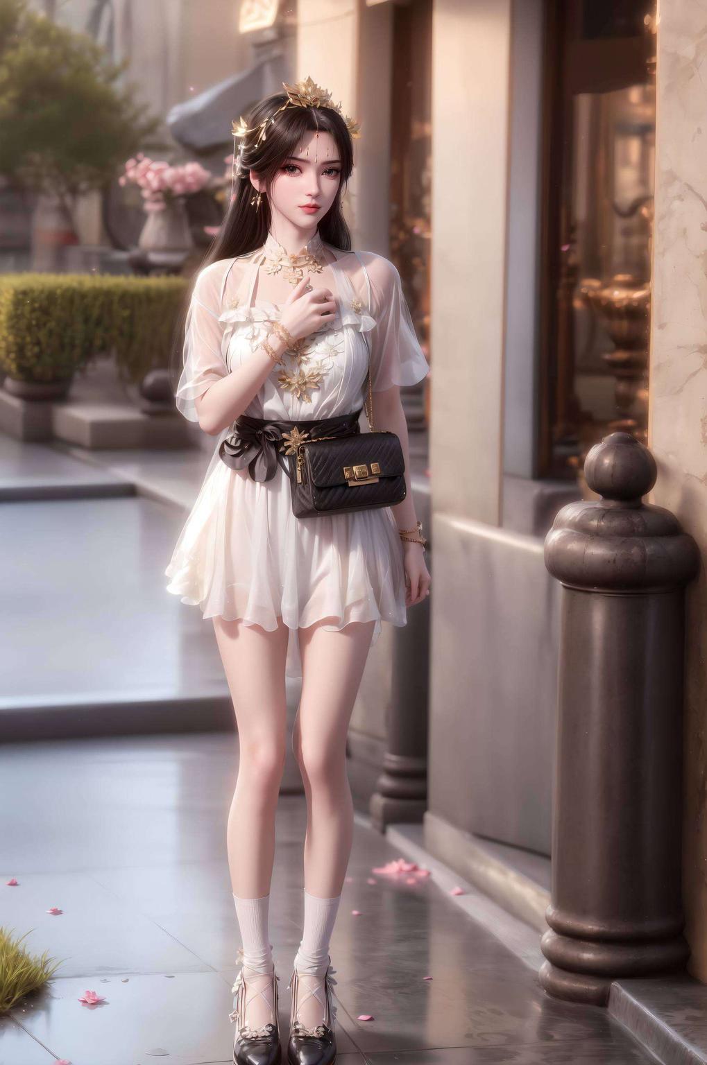 安卓桌面主题必备！这壁纸色彩鲜艳今天给大家带来一款超美的李慕婉老婆壁纸